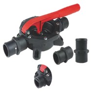 Bomba Diafragma Manual plastico  Seafirst