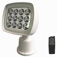 Foco Led con control remoto 12-48V  200W Blanco IP65 340º y 70º (200pies-60mts)