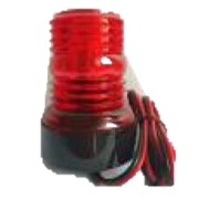 Luz Navegación 3" Led Roja 360º 12/24V