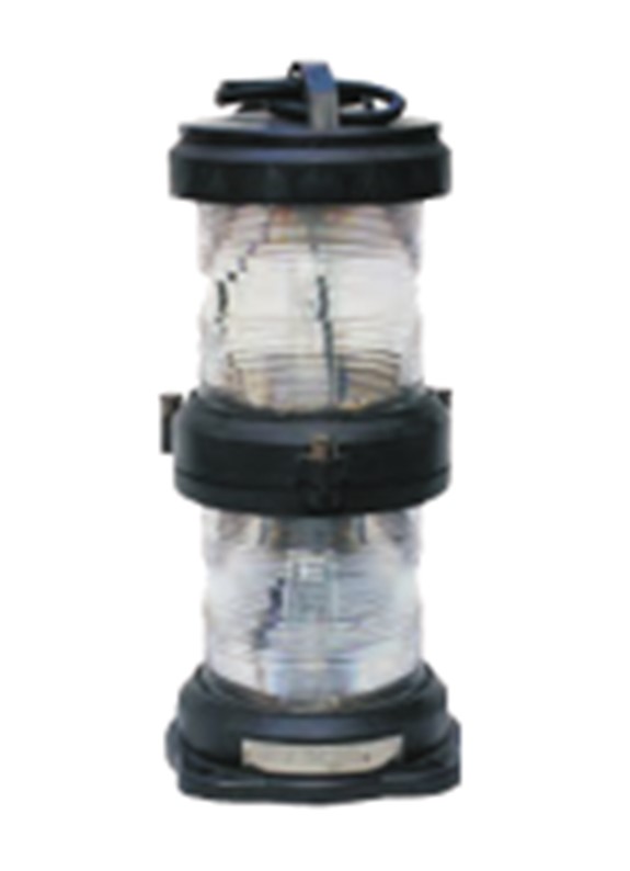 Luz Navegación 10" Doble Blanca 360º  (Fondeo Popa/Proa) (CXH5-101P)