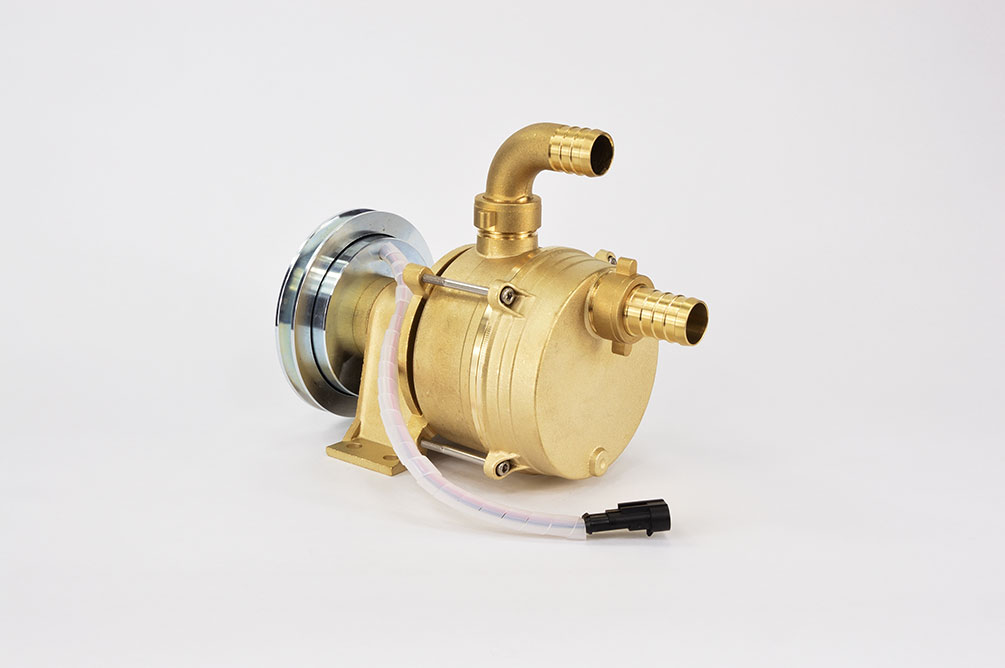 Bomba Tellarini  con Embrague Elect. 12V - 1 1/2" (166lts/min)