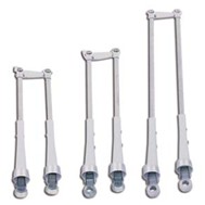 Brazo Pantográfico Ajustable Gris Tuerca 15" (285mm - 380mm)