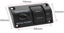 Switch panel para bomba 12/24V