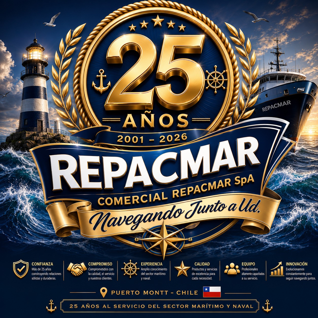 Repacmar 25 años